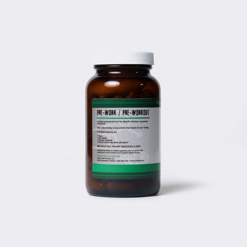 
            
                Load image into Gallery viewer, Mind Bullet® - Capsules - Back Of Bottle With Description
            
        